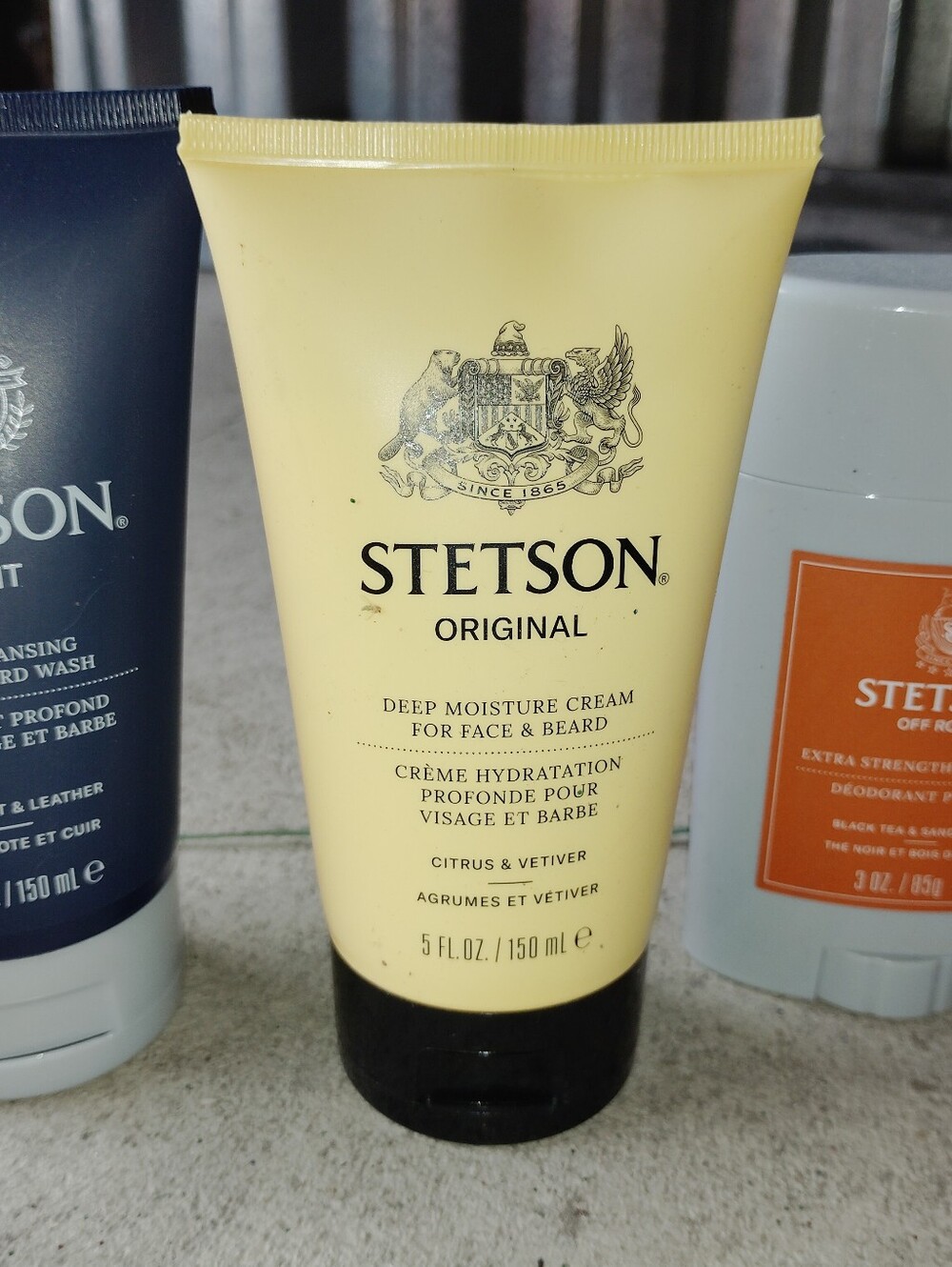 Stetson Original Men's Grooming Bath And Body Set New - Picture 2 of 3